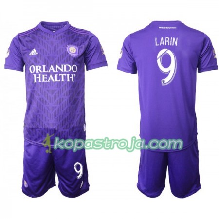 Billiga Fotbollströjor Orlando City LARIN 9 Barn Hemma tröja 2019/20 Kortärmad